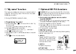 Предварительный просмотр 21 страницы Icom IC-F4SR Instruction Manual