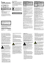 Icom IC-F5011 Instructions предпросмотр