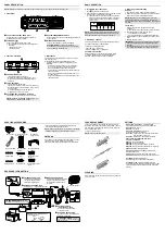 Preview for 2 page of Icom IC-F5011 Instructions