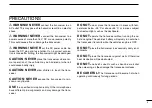 Предварительный просмотр 3 страницы Icom IC-F5062D Instruction Manual