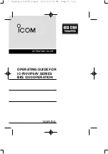 Icom IC-F50V Operating Manual preview