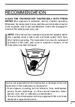 Preview for 3 page of Icom IC-F51 Instruction Manual