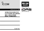 Предварительный просмотр 1 страницы Icom IC-F5120D Series Operating Manual