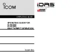 Icom IC-F5122D Operating Manual preview