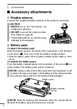 Preview for 6 page of Icom IC-F51V Instruction Manual