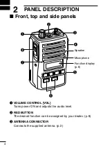 Preview for 8 page of Icom IC-F51V Instruction Manual