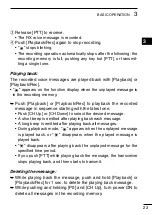 Предварительный просмотр 27 страницы Icom IC-F51V Instruction Manual