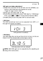 Preview for 45 page of Icom IC-F51V Instruction Manual