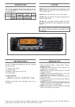 Preview for 2 page of Icom IC-F5220D Service Manual