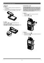 Preview for 2 page of Icom IC-F52D Accessories Manual