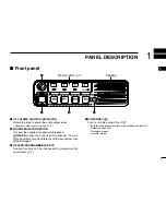 Preview for 6 page of Icom IC-F6013H Instruction Manual