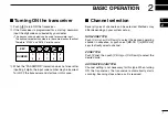 Предварительный просмотр 11 страницы Icom IC-F6020 Series Instruction Manual