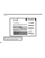 Предварительный просмотр 20 страницы Icom IC-F6062 Instruction Manual