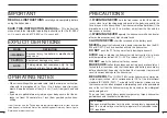 Preview for 3 page of Icom IC-F60V SERIES Instruction Manual