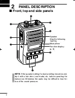 Preview for 8 page of Icom IC-F61 Instruction Manual