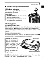 Предварительный просмотр 9 страницы Icom IC-F61M Instruction Manual