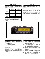 Предварительный просмотр 2 страницы Icom IC-F620 Service Manual