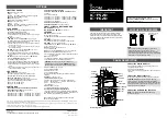 Preview for 1 page of Icom IC-F62D Instructions