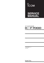 Preview for 12 page of Icom IC-F7000 Service  Manual Addendum