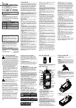 Icom IC-F7010T Instructions preview