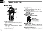 Предварительный просмотр 8 страницы Icom IC-F70DT Instruction Manual