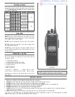 Предварительный просмотр 4 страницы Icom IC-F80DS Service  Manual Addendum