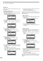 Предварительный просмотр 36 страницы Icom IC-F8100 Instruction Manual