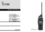 Preview for 1 page of Icom IC-F9011 Instruction Manual