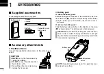 Предварительный просмотр 6 страницы Icom IC-F9011 Instruction Manual