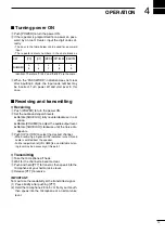 Preview for 15 page of Icom IC-FR3100 Instruction Manual