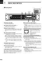 Preview for 6 page of Icom IC-FR5300 Instruction Manual