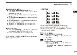 Предварительный просмотр 9 страницы Icom IC-G80 Instruction Manual