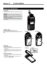 Preview for 3 page of Icom IC-G88 Operating Manual