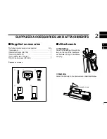 Предварительный просмотр 7 страницы Icom IC-GM1600 Instruction Manual