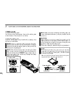 Предварительный просмотр 8 страницы Icom IC-GM1600 Instruction Manual