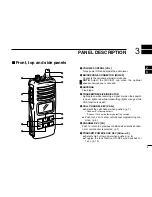 Preview for 9 page of Icom IC-GM1600 Instruction Manual