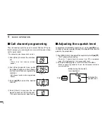 Preview for 14 page of Icom IC-GM1600 Instruction Manual