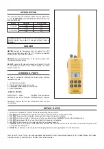 Предварительный просмотр 2 страницы Icom IC-GM1600 Service Manual