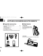 Предварительный просмотр 6 страницы Icom IC-GM1600E Instruction Manual