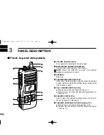 Предварительный просмотр 8 страницы Icom IC-GM1600E Instruction Manual