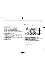 Предварительный просмотр 9 страницы Icom IC-GM1600E Instruction Manual