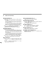 Preview for 14 page of Icom IC-GM651 Instruction Manual