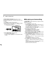 Предварительный просмотр 16 страницы Icom IC-GM651 Instruction Manual