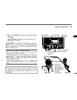 Предварительный просмотр 17 страницы Icom IC-GM651 Instruction Manual