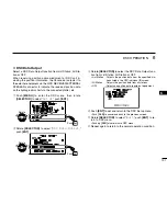 Предварительный просмотр 109 страницы Icom IC-GM651 Instruction Manual