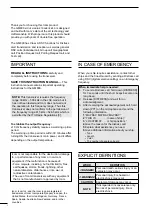 Preview for 2 page of Icom IC-GM800 Instruction Manual