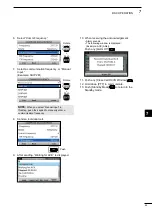 Предварительный просмотр 49 страницы Icom IC-GM800 Instruction Manual