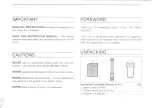 Preview for 2 page of Icom IC-H11 Instruction Manual