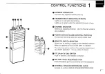 Preview for 3 page of Icom IC-H11 Instruction Manual