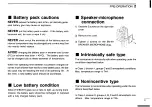 Предварительный просмотр 5 страницы Icom IC-H19S2 Instruction Manual